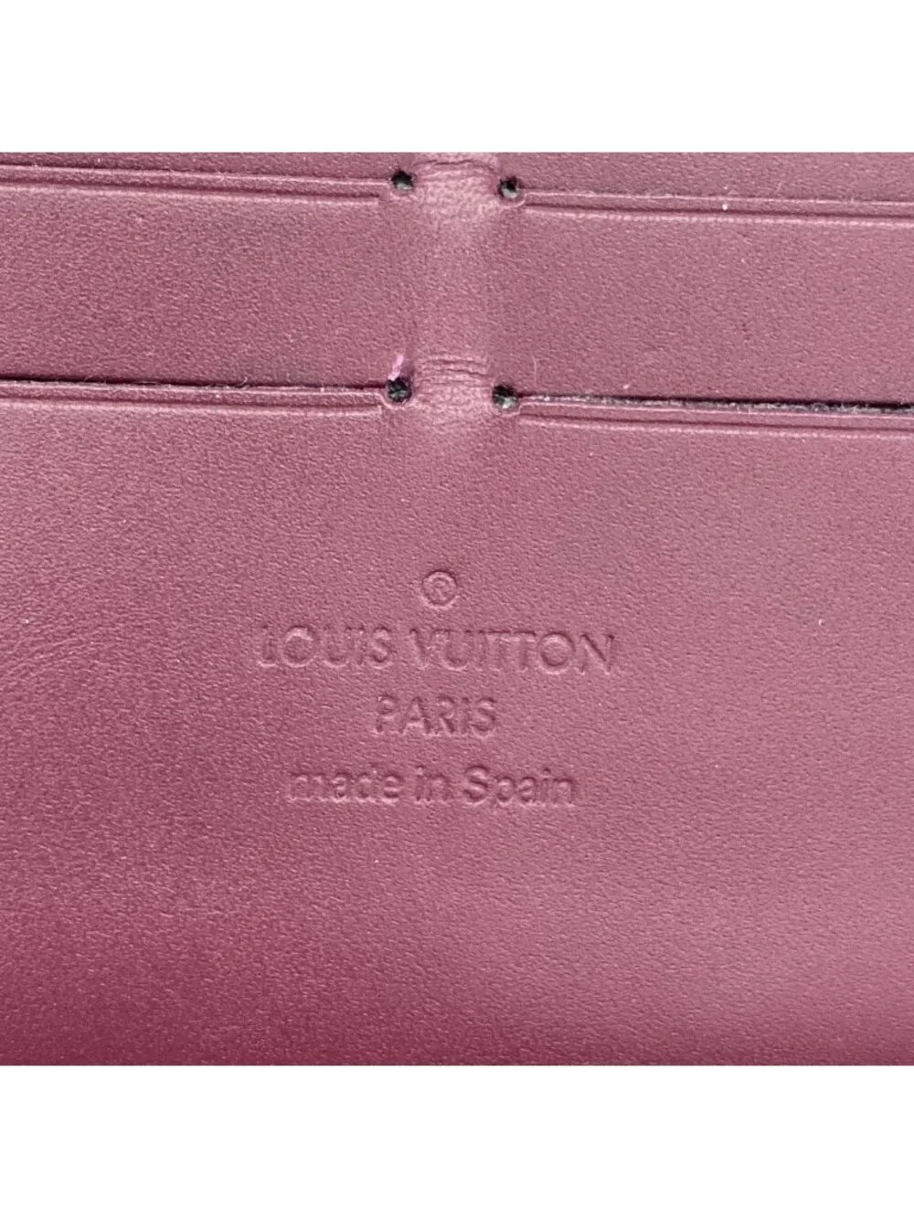 Louis Vuitton Wallet Vernis Zippy Violette - Picture 4 of 10